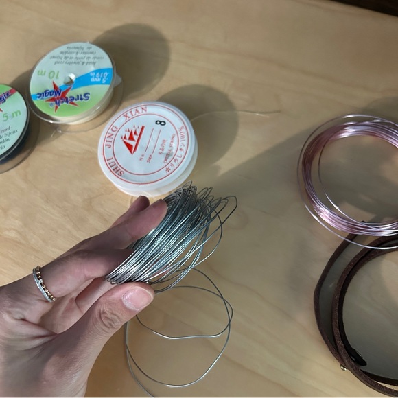 jewelry wires and strings 
most are gently/barely used
for jewelry and such - Picture 8 of 9